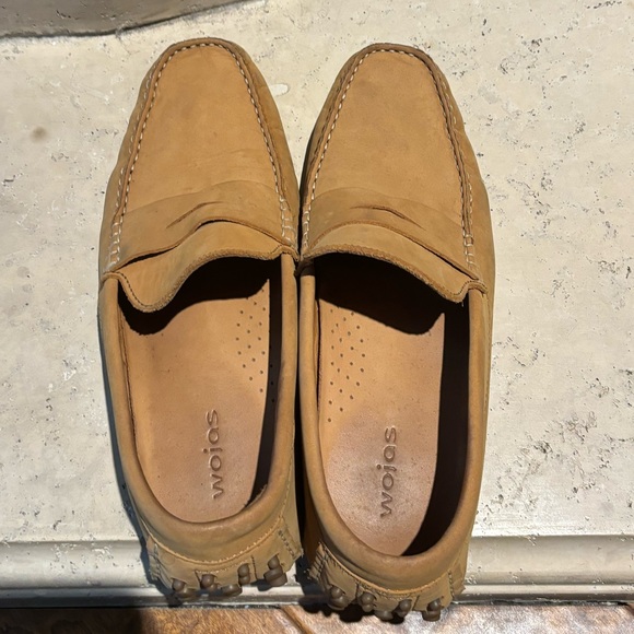 Men’s Wojas Leather Loafers - size 41 (men’s 8) - Picture 2 of 6